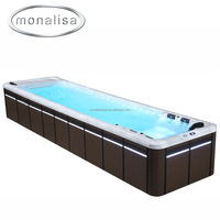 Piscine d'extérieur chauffante portable, conteneur de natation intelligent pour spa avec livraison gratuite