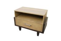 Meubles de chambre d'hôtel personnalisés de haute qualité, Table de chevet d'hôtel en bois massif