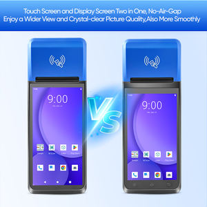 <span class=keywords><strong>Terminal</strong></span> <span class=keywords><strong>de</strong></span> point <span class=keywords><strong>de</strong></span> vente (PDV) sans fil <span class=keywords><strong>portable</strong></span> tout-en-un F1 pour magasin <span class=keywords><strong>de</strong></span> livraison et café, avec imprimante thermique 58 mm et lecteur <span class=keywords><strong>de</strong></span> cartes NFC - Product Image 5