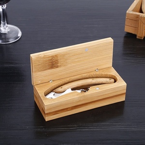 Ouvre-bouteille en bambou NYZ01, directement de l'usine, avec logo personnalisé - Product Image 5
