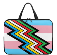 Demigirl Rainbow Sac pour ordinateur portable, étui fin pour ordinateur portable avec fermeture éclair, sac portable pour tablette, grande capacité
