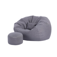 Sillón Puff Gigante para Sala de Estar, Sofá Cama, Puff Gigante con Espuma Viscoelástica