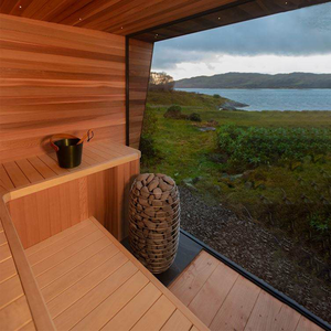 Nouvelle Arrivée Vente Chaude Sauna Extérieur en Bois à Lumière Rouge Sèche, Poêles à Bois pour Sauna Extérieur, Cabines de Sauna Infrarouge - Product Image 4