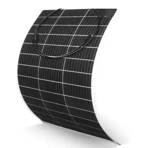 Flexibles Solar panel 200w weißer Rahmen schwarzer Rahmen