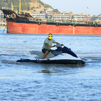 Jet-ski gonflable motorisé électrique télécommandé Bateau à moteur flottant avec scooter sous-marin électrique
