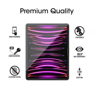 Nouveau 2026 – Film de protection d'écran en verre trempé pour iPad Pro 13 et Air 11 (13 pouces) – Verre trempé Pro 11 2026 - Product Image 2