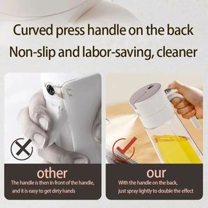 Aerosol 2 en 1 para botella dispensadora <span class=keywords><strong>de</strong></span> pulverizador <span class=keywords><strong>de</strong></span> <span class=keywords><strong>Aceite</strong></span> <span class=keywords><strong>de</strong></span> Oliva, Diseño <span class=keywords><strong>de</strong></span> mango cómodo para <span class=keywords><strong>barbacoa</strong></span>, sartén <span class=keywords><strong>de</strong></span> aire, horno, Camping - Product Image 5