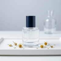 Flacon d'échantillon de parfum en verre vide en stock avec diffuseur à bâtonnets, portable, sérigraphie