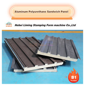 Chaillage Facile à installer Panneau sandwich pour toit isolé Panneaux sandwich <span class=keywords><strong>en</strong></span> alliage d'aluminium adaptés à la construction de <span class=keywords><strong>toits</strong></span> - Product Image 4