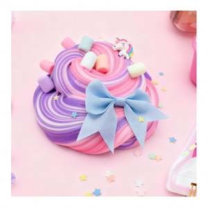 Tarros de Slime Duradero para Manualidades DIY, Textura Suave y Duradera, Plastilina y Slime Coloridos, Entretenimiento, Venta al por Mayor a Granel - Product Image 5