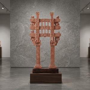 Relieve Arquitectónico del Puerta de Sanchi del Siglo III a. C. – Réplica Histórica del Torana Budista - Product Image 1