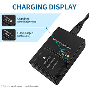 Chargeur de <span class=keywords><strong>batterie</strong></span> pour appareil photo EN-EL4 US AU UK EU pour <span class=keywords><strong>Nikon</strong></span> D3100 D3200 D3300 D3400 D3500 D5100 D5200 <span class=keywords><strong>D5500</strong></span> D5600 P7000 P7700 P7800 - Product Image 4