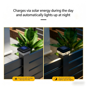 <span class=keywords><strong>ไฟ</strong></span>เสาประดับสวนพลังงานแสงอาทิตย์ <span class=keywords><strong>ไฟ</strong></span>ติดผนังแบบฝัง <span class=keywords><strong>ไฟ</strong></span>ตกแต่งสวน <span class=keywords><strong>ไฟ</strong></span> LED สำหรับตกแต่งสวน - Product Image 2