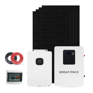 ระบบติดตั้งแผงโซลาร์เซลล์ครบชุด 20Kva 10kw 8kw ซื้อระบบพลังงานแสงอาทิตย์ - Product Image 1