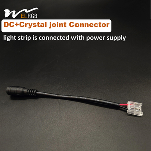 Ruban à LED Connecteur rapide 2Pin 3Pin 4Pin 6mm 8mm 10mm L <span class=keywords><strong>T</strong></span> X <span class=keywords><strong>Cross</strong></span> Shape Free Soldering Corner Lighting Plastic - Product Image 6