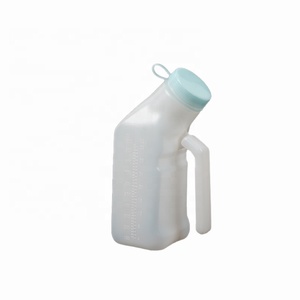 New Portable <strong>Urine</strong> Bottle Unisex Urinal <strong>Collection</strong> Bottle With Screw Lid and Adaptor - Product Image 2