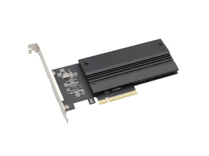 Tarjeta adaptadora Dual <span class=keywords><strong>M</strong></span>.2 PCIe 4,0 SSD PCIe3.1-8X a 2M.2(<span class=keywords><strong>M</strong></span>-Key) Tarjeta de expansión compatible con PCIe NVMe - Product Image 2