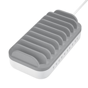 Station de charge USB-C 10 ports 100W pour aéroport, bureau, domicile, rapide, DC, publique, électronique, pour téléphones mobiles et plusieurs appareils - Product Image 4