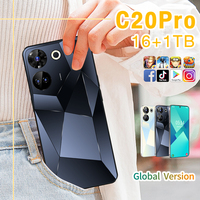 Teléfono C20 Pro Co Work 5G con Batería de Larga Duración de 8000 mAh, Pantalla de 7.3 Pulgadas, Cámara IA de 108MP, 16GB+1TB, Doble SIM+TF, Hotspot, Desbloqueo Facial, Metálico
