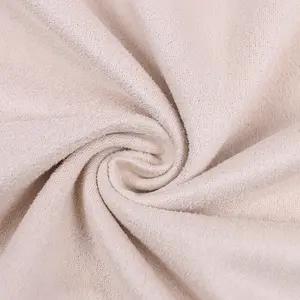 2023 heiß verkaufte Textilien Stoff Wildleder Leder Stoff 100% Polyester Kunst pelz Stoffe für Kleidung