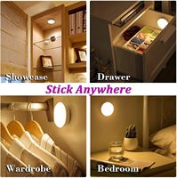 Lampes de nuit LED intelligentes modernes à détecteur infrarouge, détecteur de mouvement, lampe d'escalier, fonctionne sur piles, lampes à capteur pour