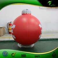 Ornement de ballon de Noël gonflable avec impression personnalisée