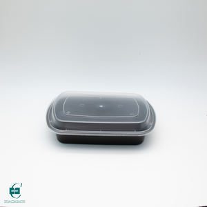 HACAMY Jetable PP Plastique Rectangulaire Boîte À Lunch Couvercles Poids pour Cuisine Accessoires Ménage À Emporter - Product Image 4