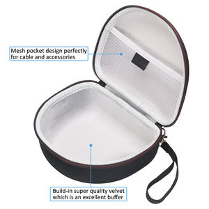 Étui de rangement pour casque en EVA durable, étui de protection rigide <span class=keywords><strong>portable</strong></span> pour casque professionnel à grand diaphragme <span class=keywords><strong>Sony</strong></span> MDR7506 - Product Image 3