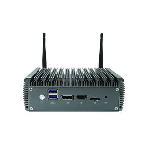 Factory Price Fanless Pc Celeron <strong>Computer</strong> Firewall Mini Pc J4125 4g Modul <strong>Computer</strong> Router Pfense Support Aes-ni 4 Gigabit Lan - Product Image 2