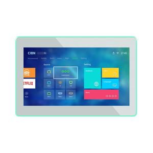 Treo tường 15.8inch 1080p PoE NFC RJ45 4G Wi-Fi kinh doanh Android Tablet Pc LED ánh sáng 2GB Bộ nhớ phòng họp đặt phòng - Product Image 1