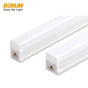 Doğrusal plastik kare Linkable T5 T8 entegre LED tüp ışık LED enerji ampul floresan lamba değiştirme CE RoHS , LTL-T5INT-