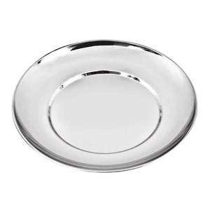 Vassoio portaoggetti in acciaio da 24 cm, non richiede scatola - Product Image 1