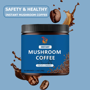 Fast Shipping Instant <b>Mushroom</b> <b>Coffee</b> Powder Support Mental Clarity with Chaga & Lions Mane Calming Support <b>Coffee</b> Powder - Product Image 3
