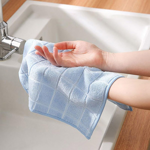 Esun Serviettes de nettoyage en microfibre réutilisables et lavables de haute qualité, torchon écologique pour la cuisine - Product Image 6