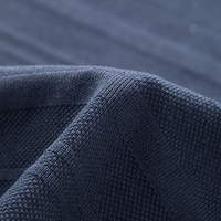 Tela Jacquard de Algodón 100% 230GSM 205CM, Tejido de Trama Mercerizado, Anti-Pilling, Ligero, para Camisetas, Ropa Deportiva y Polos