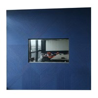 Panneau en feutre polyester ignifuge et insonorisant, panneau acoustique décoratif en PET pour la rénovation des salles de classe