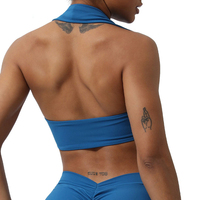 Femme Sport Wear 2024 Nouvelle Arrivée Femmes Open Back Yoga Bra Skin-friendly Gym Sports Bra Push up Yoga Active Sports Bra