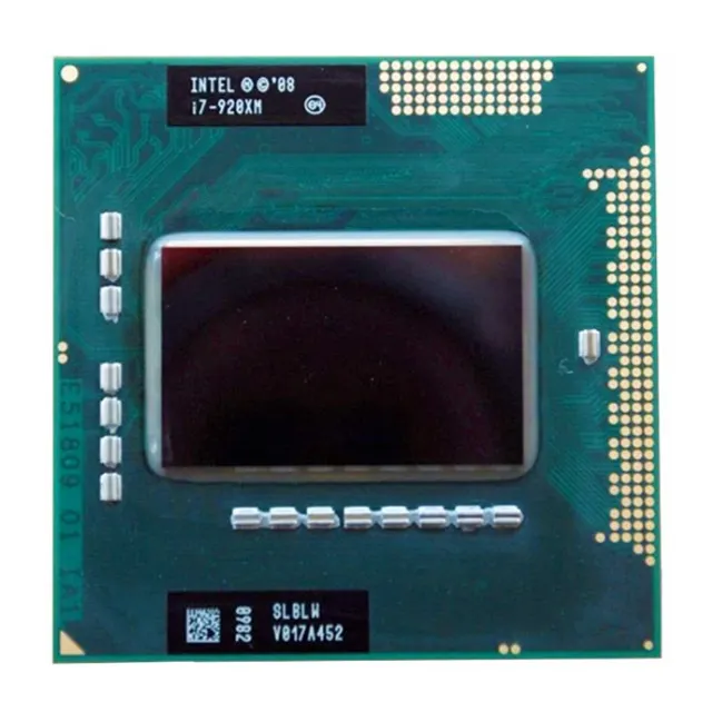 Cho Intel Core i7-920XM 2.1 GHz Quad-core tám-chủ đề CPU Bộ vi xử lý 8M 55W ổ cắm G1/rpga988a
