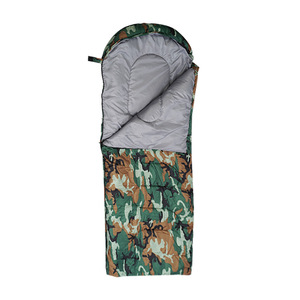 New Outdoor <b>Lightweight</b> Adult Thickened Warm Mummy Style Nylon Cloth Camping <b>Sleeping</b> <b>Bag</b> Indoor Office Use Keep Warm - Product Image 3