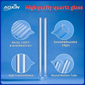 Nhà máy tùy chỉnh cuarzo hợp nhất silica thạch anh nhiệt độ cao & chống ăn mòn thạch anh Ống thử nghiệm thạch anh mẫu ống - Product Image 2