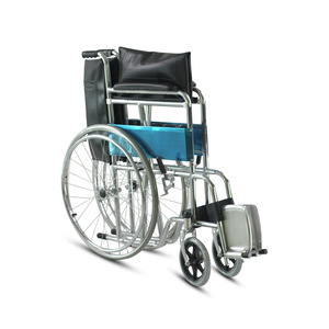 Fauteuil roulant pliable W809 léger en alliage d'aluminium, manuel, pour personnes âgées et handicapées - Product Image 1