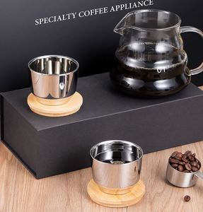 Juego Completo de Cafetera con Jarra de Vidrio, Filtros Reutilizables y Cuchara Medidora, Calidad Comercial - Product Image 6