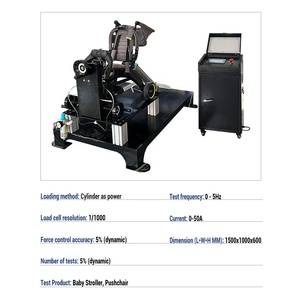 Xe đẩy em bé gấp Máy kiểm tra trẻ sơ sinh vận chuyển gấp mệt mỏi Tester Có thể gập lại xe đẩy gấp độ bền Thiết bị kiểm tra - Product Image 4