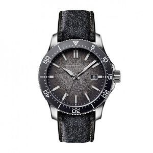 นาฬิกาดำน้ำ OEM แบบกำหนดเอง ตัวเรือนสแตนเลสสตีล 316L หน้าปัด <span class=keywords><strong>Superluminova</strong></span> กันน้ำ 10 ATM นาฬิกาดำน้ำอัตโนมัติ - Product Image 4