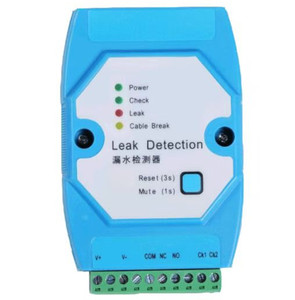 Détecteur de fuite d'eau non localisable compatible TCP/IP en matériau ABS avec alarme de rupture de ligne - Product Image 1