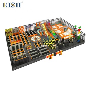 Centre de jeux personnalisé pour adultes et enfants, équipement de terrain de jeux intérieur, <span class=keywords><strong>parc</strong></span> de trampolines pour enfants - Product Image 3
