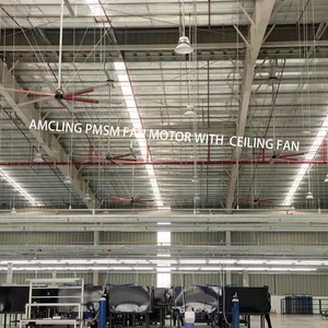 Produttore 12ft 24ft scorte adeguate grande grande potenza di raffreddamento industriale 1500W 220v Hvls motore del ventilatore - Product Image 4