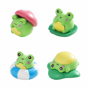 Lindas Mini Figuras de Rana, Miniaturas de Rana de Plástico para Manualidades, Accesorios para Micro Jardín de Hadas, Decoración de Mesa para el Hogar - Product Image 6