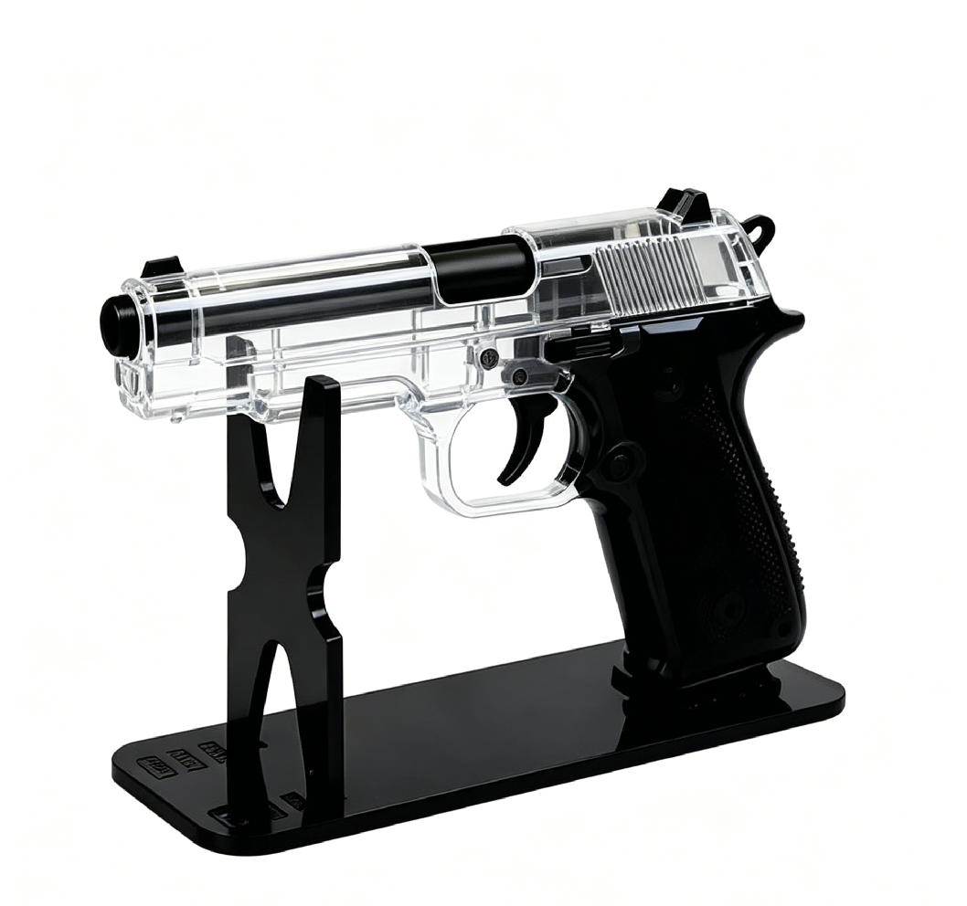 Acrylic-Toy-Gun-Display-Stand-