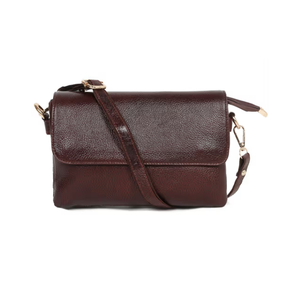 Bolso bandolera de cuero elegante para mujer, 100% genuino, hecho a mano, elegante, duradero, funcional e ideal para el día a día. - Product Image 5